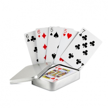 Logotrade promotional gifts photo of: Playing cards in tin box