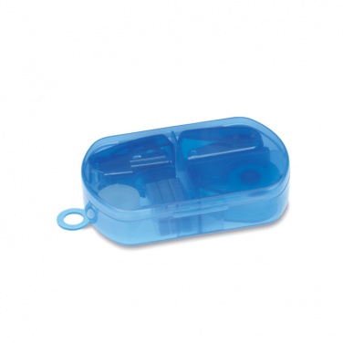 Logo trade promotional gifts picture of: Stationery set in plastic box