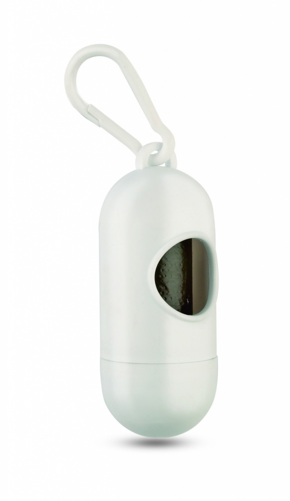 Logotrade advertising product picture of: Container for pet bag w/ hook