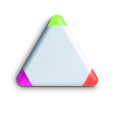 Logo trade promotional merchandise image of: Triangular highlighter