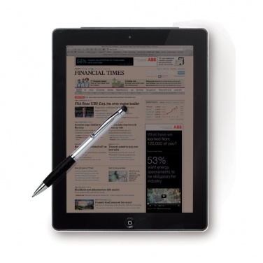 Logotrade business gift image of: Twist and touch ball pen