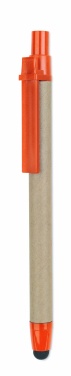 Logo trade corporate gift photo of: Recycled carton stylus pen