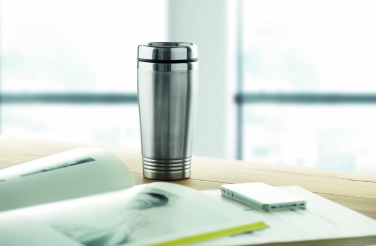 Logotrade promotional products photo of: Double wall travel cup 400ml