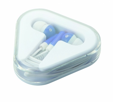 Logo trade promotional gifts picture of: Earphones in PS case