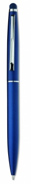 Logo trade promotional giveaways picture of: Twist type pen w stylus top