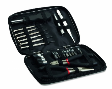 Logo trade corporate gift photo of: 26 pcs tool in aluminium case