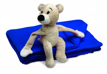 Logotrade promotional gifts photo of: Fleece blanket with bear