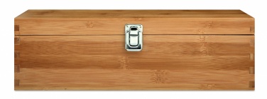 Logo trade promotional products image of: Wine set in bamboo box
