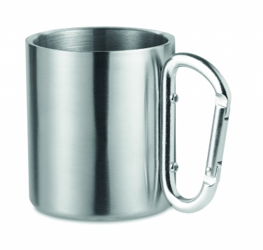 Logo trade promotional products picture of: Metal mug & carabiner handle