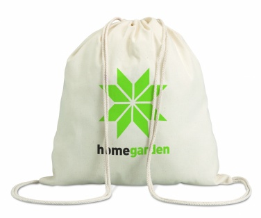 Logotrade promotional product picture of: 100gr/m² cotton drawstring bag