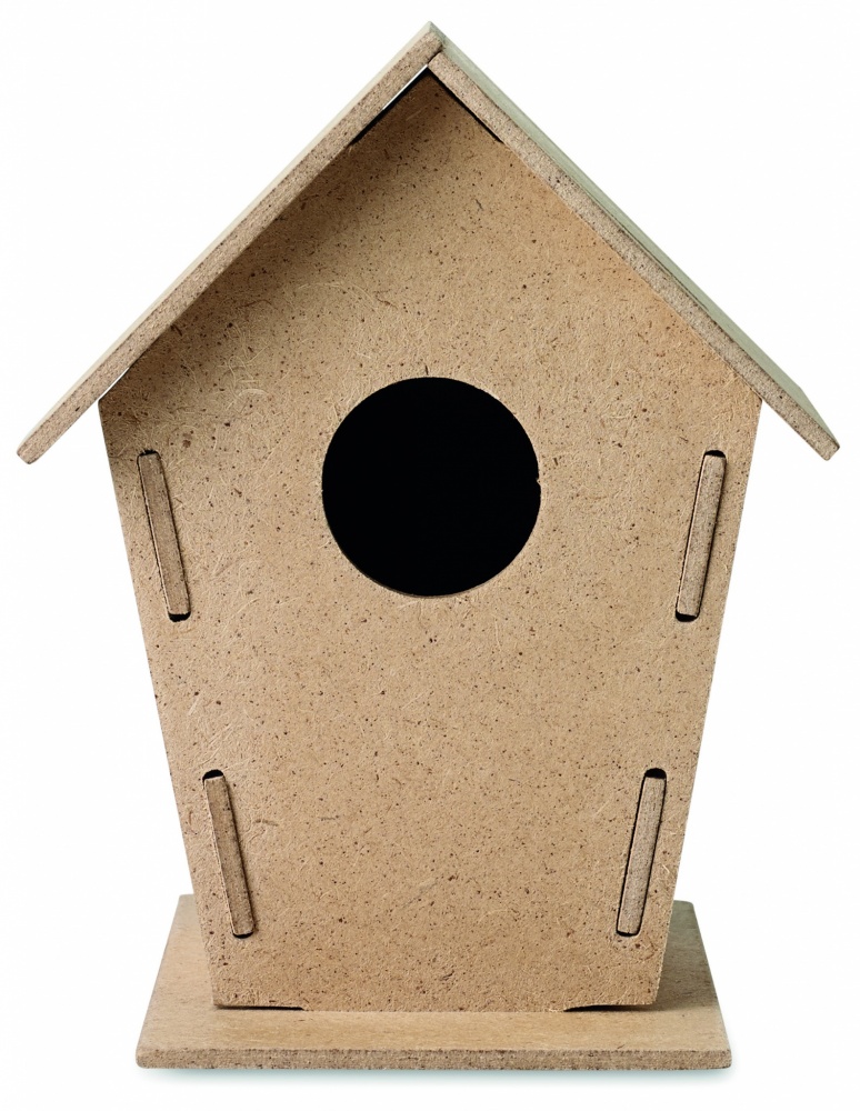 Logo trade promotional items image of: Wooden bird house
