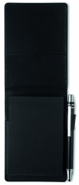 Logotrade promotional product image of: A7 notepad in PU pouch w/pen