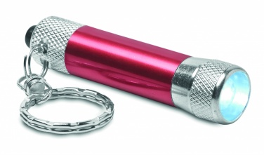 Logotrade business gifts photo of: Aluminium torch with key ring