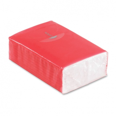 Logo trade promotional giveaways image of: Mini tissues in packet