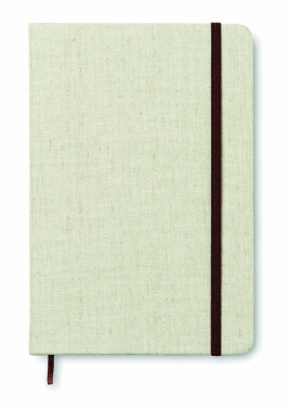 Logo trade promotional items image of: A5 canvas notebook