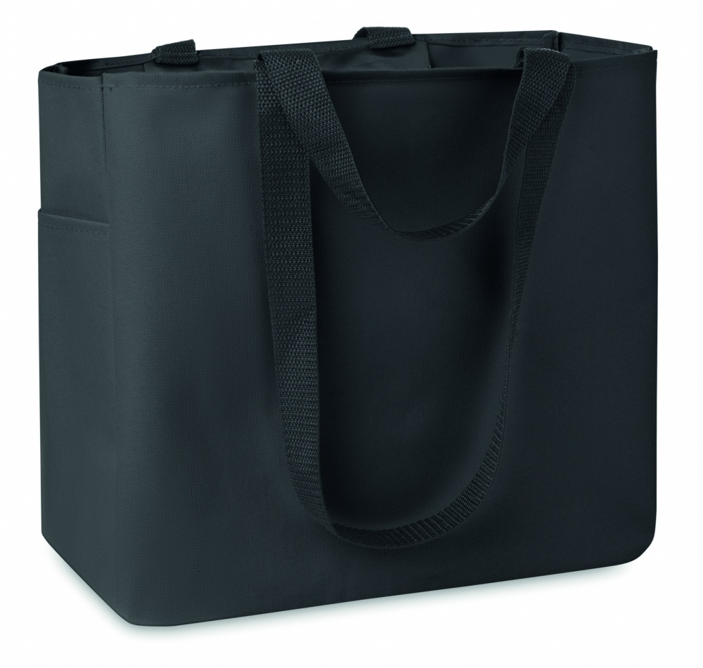 Logo trade business gifts image of: 600D Polyester shopping bag
