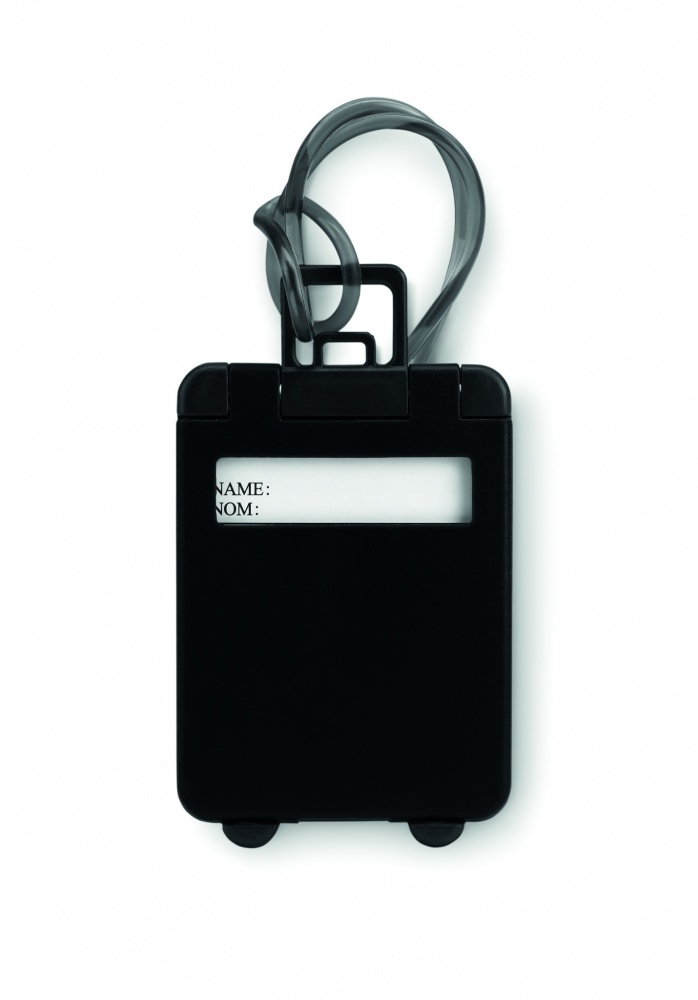 Logotrade corporate gift image of: Luggage tags plastic