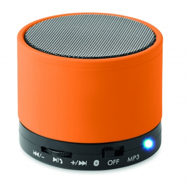 Logotrade advertising product image of: Round wireless speaker