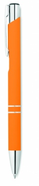 Logo trade promotional products picture of: Ball pen in rubberised finish