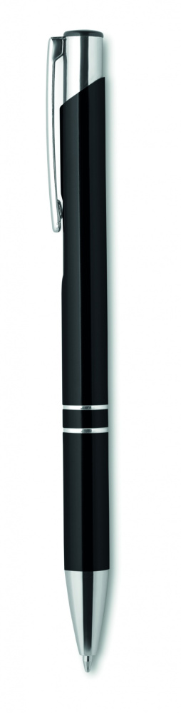 Logotrade advertising product image of: Push button aluminium pen BERN