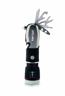 Logo trade promotional giveaways image of: Multi-tool torch