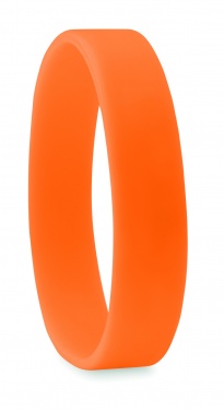 Logo trade promotional merchandise image of: Silicone wristband