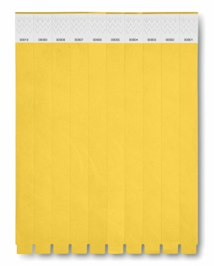 Logotrade promotional gift image of: One sheet of 10 wristbands