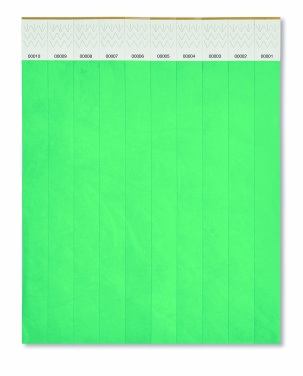 Logotrade promotional products photo of: One sheet of 10 wristbands