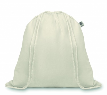 Logo trade promotional gifts image of: 105gr/m² organic cotton bag