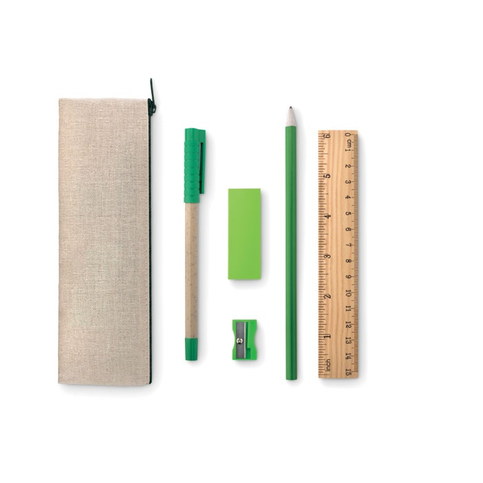 Logo trade promotional products image of: 6 piece stationary set