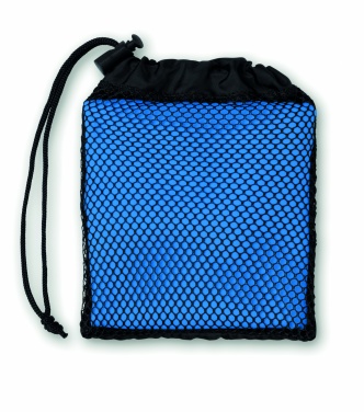 Logo trade advertising products image of: Sports towel with pouch