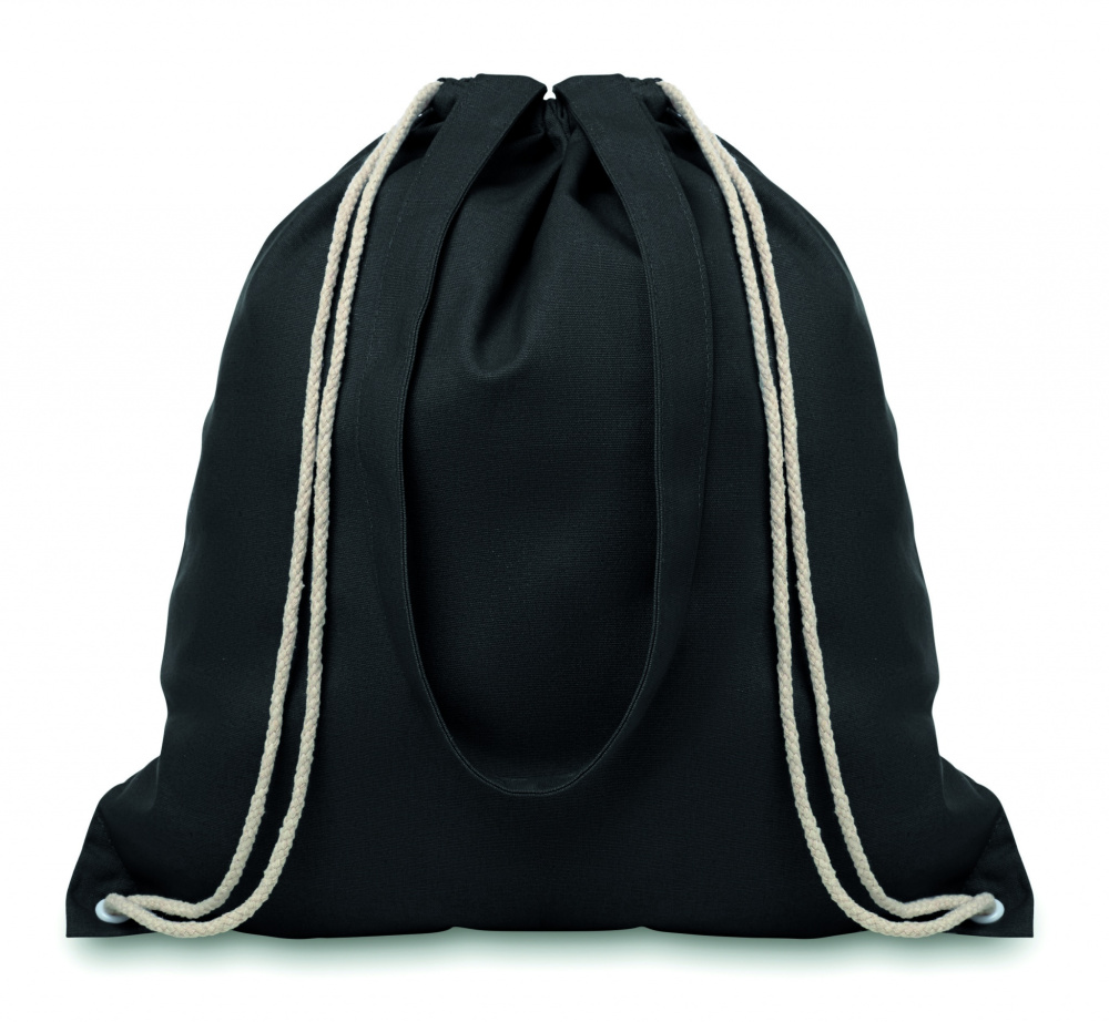 Logotrade promotional merchandise picture of: 220gr/m² canvas 2 function bag