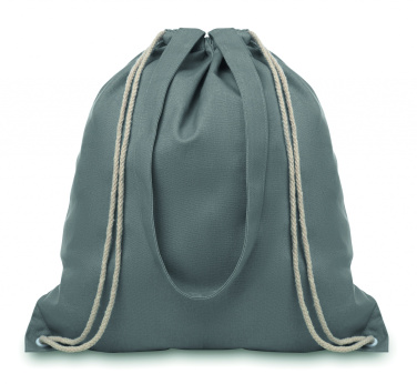 Logo trade promotional gifts image of: 220gr/m² canvas 2 function bag