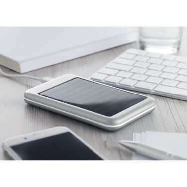 Logo trade advertising products picture of: 4000 mAH solar powerbank