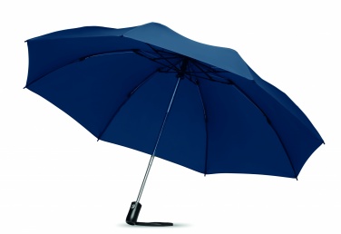 Logo trade business gifts image of: Foldable reversible umbrella