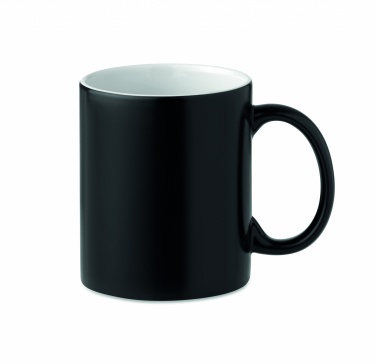 Logo trade promotional giveaway photo of: Dark sublimation mug 300ml