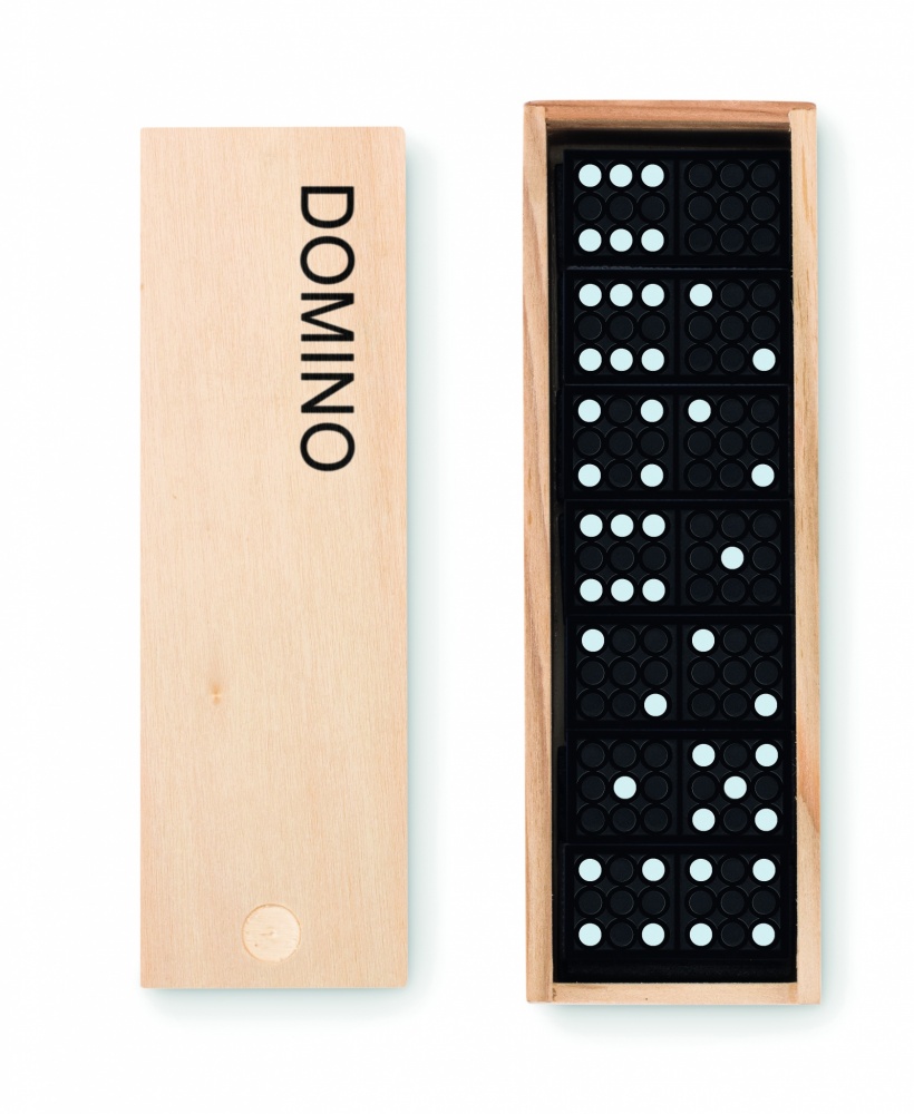 Logo trade promotional gifts picture of: Domino set