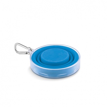 Logo trade advertising product photo of: Silicone foldable cup