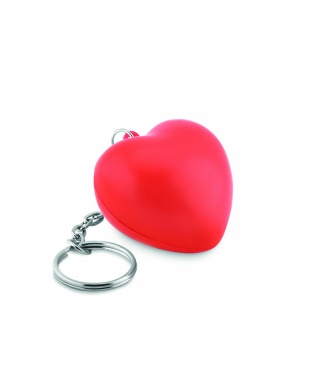 Logotrade promotional giveaways photo of: Key ring with PU heart Ogre