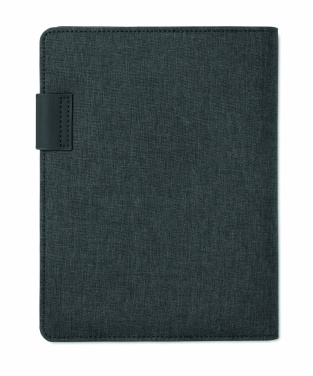 Logotrade promotional gifts photo of: A5 folder with power bank