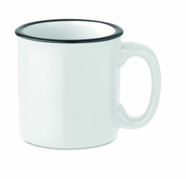 Logo trade promotional gift photo of: Ceramic vintage mug 240 ml