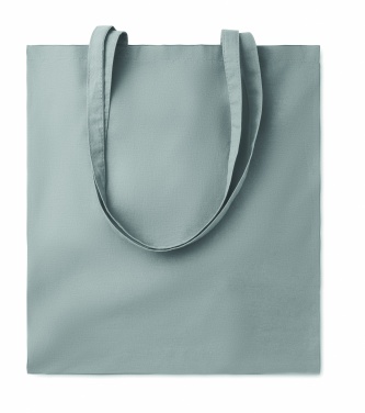 Logo trade promotional giveaways image of: 140 gr/m² cotton shopping bag