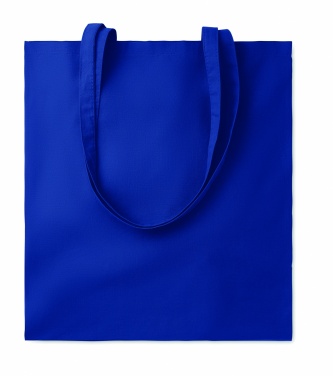 Logo trade promotional giveaways picture of: 140 gr/m² cotton shopping bag