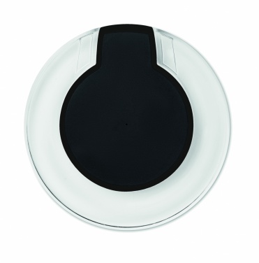 Logo trade promotional gifts image of: Round wireless charging pad 5W