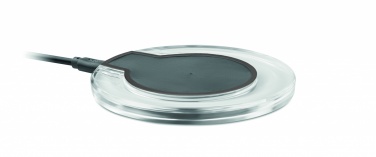 Logo trade promotional gifts image of: Round wireless charging pad 5W