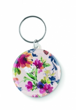 Logotrade promotional merchandise photo of: Small pin button key ring Tukums