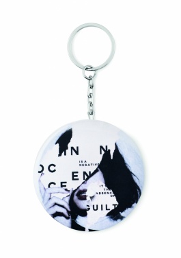 Logotrade advertising product picture of: Key ring with bottle opener Madona