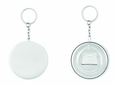 Logo trade promotional gifts image of: Key ring with bottle opener Madona