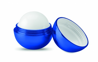 Logo trade promotional gifts image of: Round lip balm UV finish