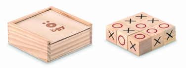 Logo trade promotional items picture of: Wooden tic tac toe